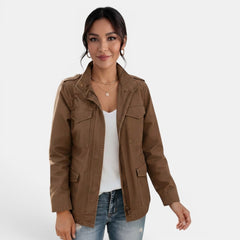 Fátima | Chaqueta Estilo Safari con Bolsillos Múltiples - Isabel de Sevilla
