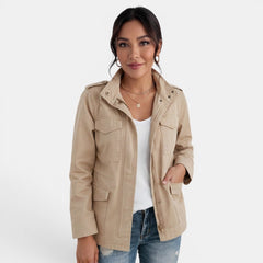 Fátima | Chaqueta Estilo Safari con Bolsillos Múltiples - Isabel de Sevilla