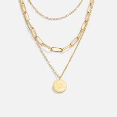 Collar Multicapa Geya Coin (38 / 45 / 50 cm) - Isabel de Sevilla