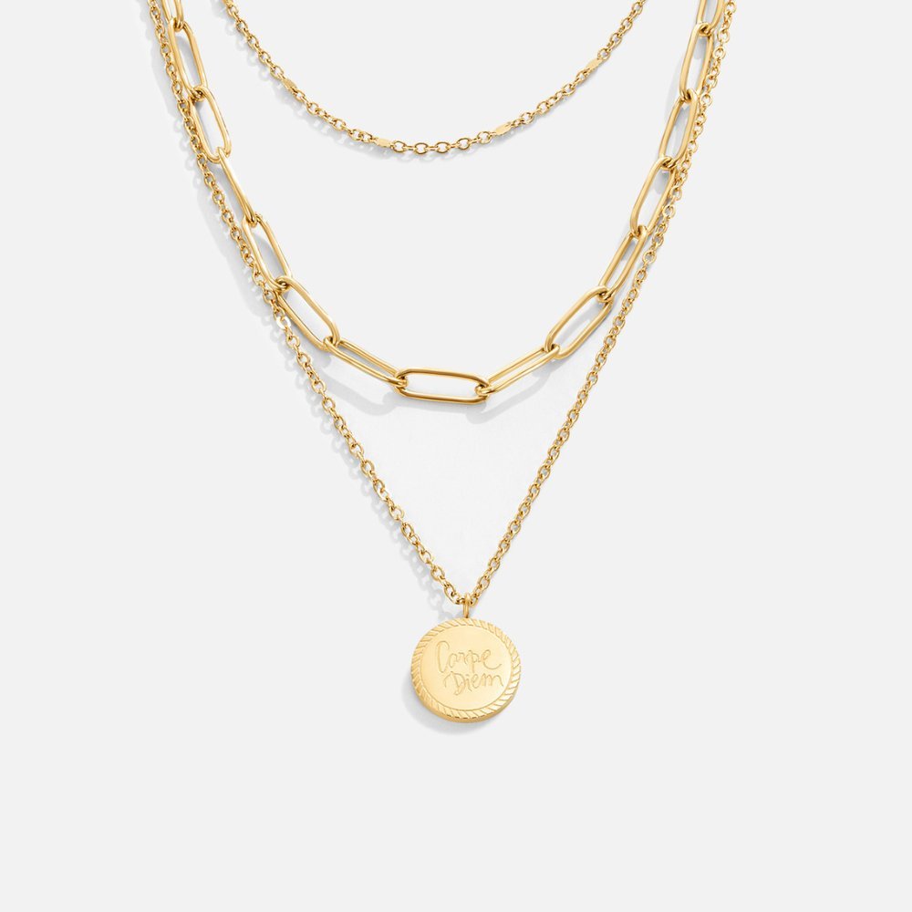 Collar Multicapa Geya Coin (38 / 45 / 50 cm) - Isabel de Sevilla