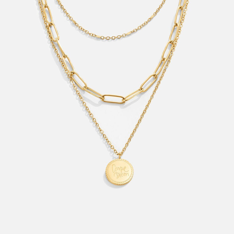 Collar Multicapa Geya Coin (38 / 45 / 50 cm) - Isabel de Sevilla