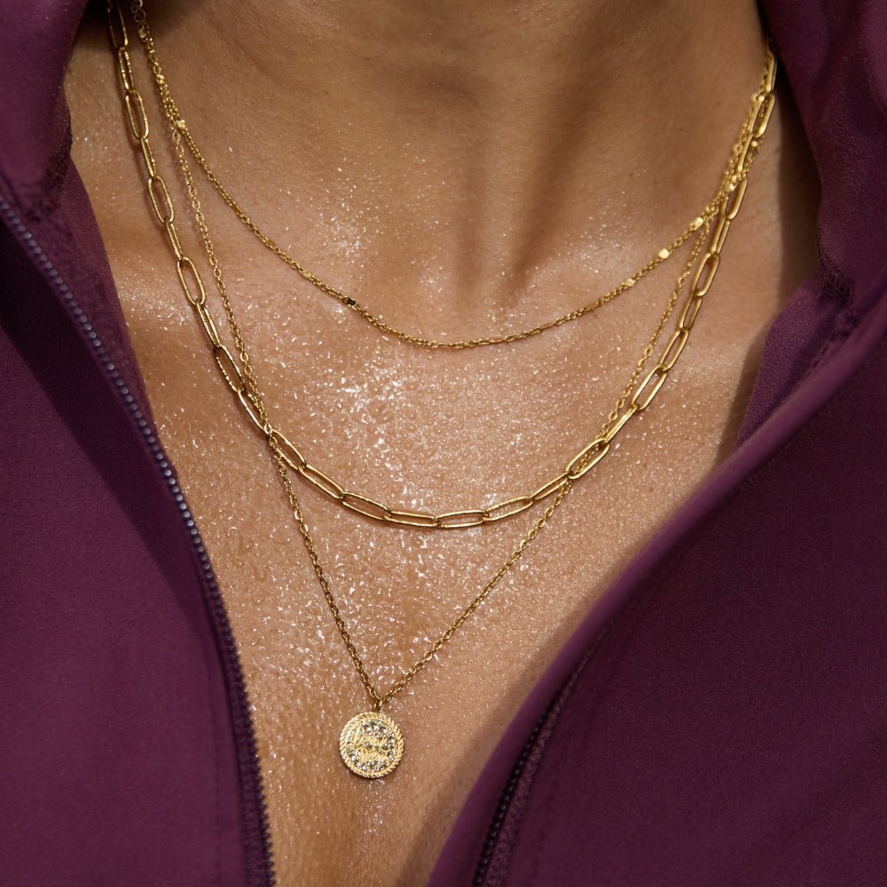 Collar Multicapa Geya Coin (38 / 45 / 50 cm) - Isabel de Sevilla