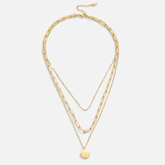 Collar Multicapa Geya Coin (38 / 45 / 50 cm) - Isabel de Sevilla