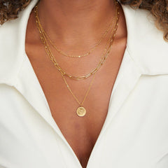 Collar Multicapa Geya Coin (38 / 45 / 50 cm) - Isabel de Sevilla