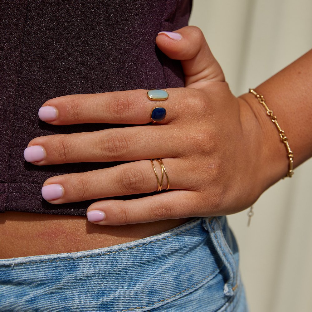 Anillo Gold Infinity Loop - Isabel de Sevilla