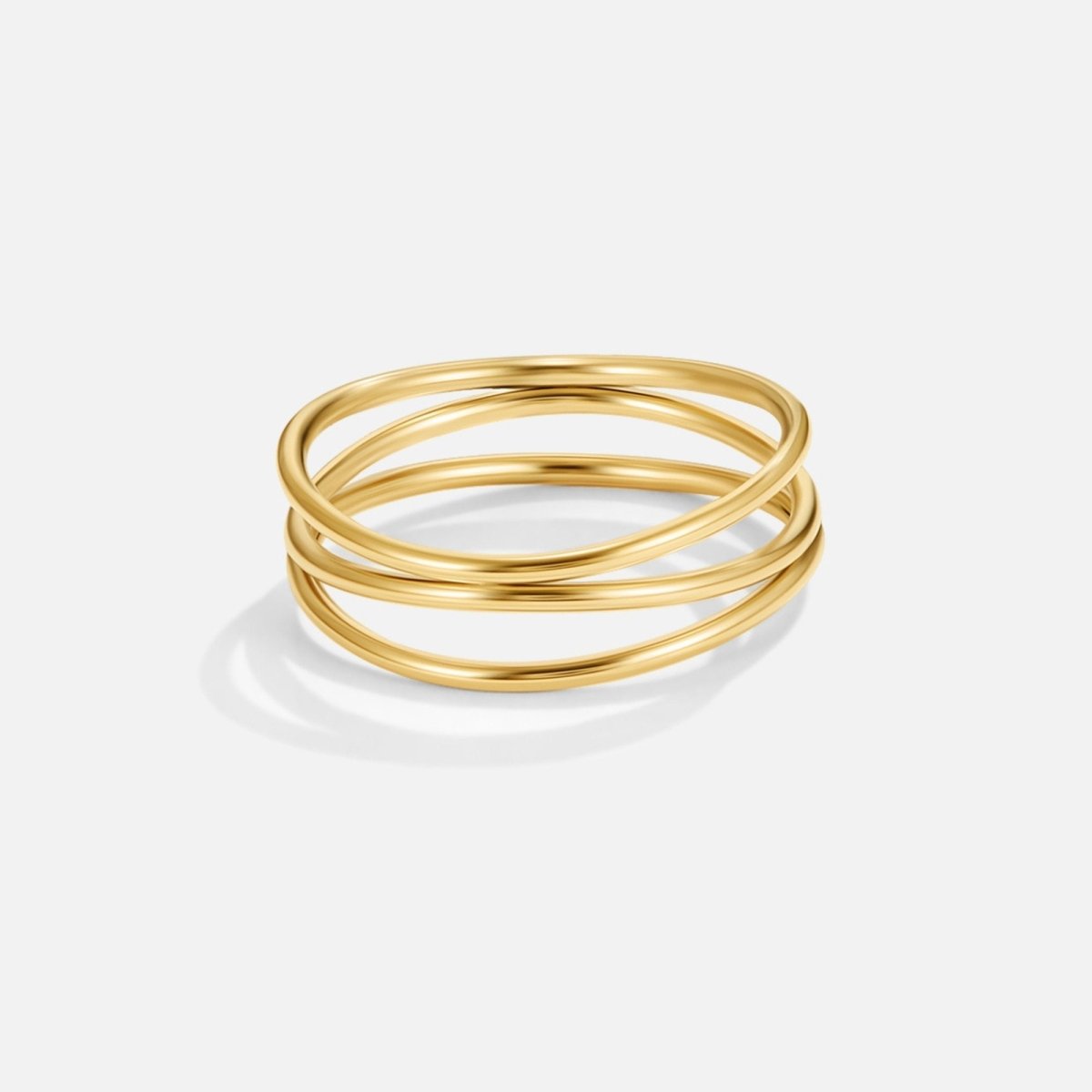 Anillo Gold Infinity Loop - Isabel de Sevilla