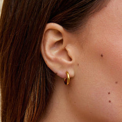 Set de Mini Aros Gold Trio (3 pares) - Isabel de Sevilla