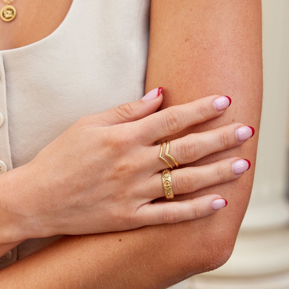 Anillo Ajustable Harper Layered Wrap - Isabel de Sevilla