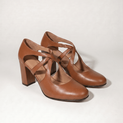 CAMILLE | TACONES DE CUERO ELEGANTES - Isabel de Sevilla
