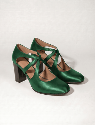 CAMILLE | TACONES DE CUERO ELEGANTES - Isabel de Sevilla