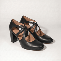 CAMILLE | TACONES DE CUERO ELEGANTES - Isabel de Sevilla