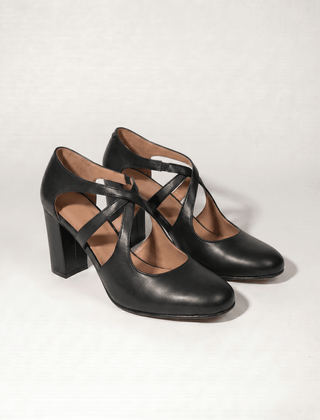 CAMILLE | TACONES DE CUERO ELEGANTES - Isabel de Sevilla