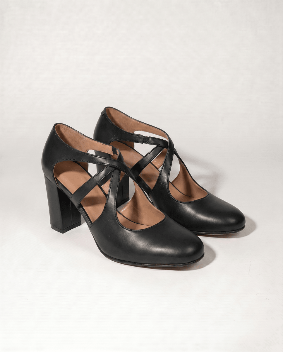 CAMILLE | TACONES DE CUERO ELEGANTES - Isabel de Sevilla
