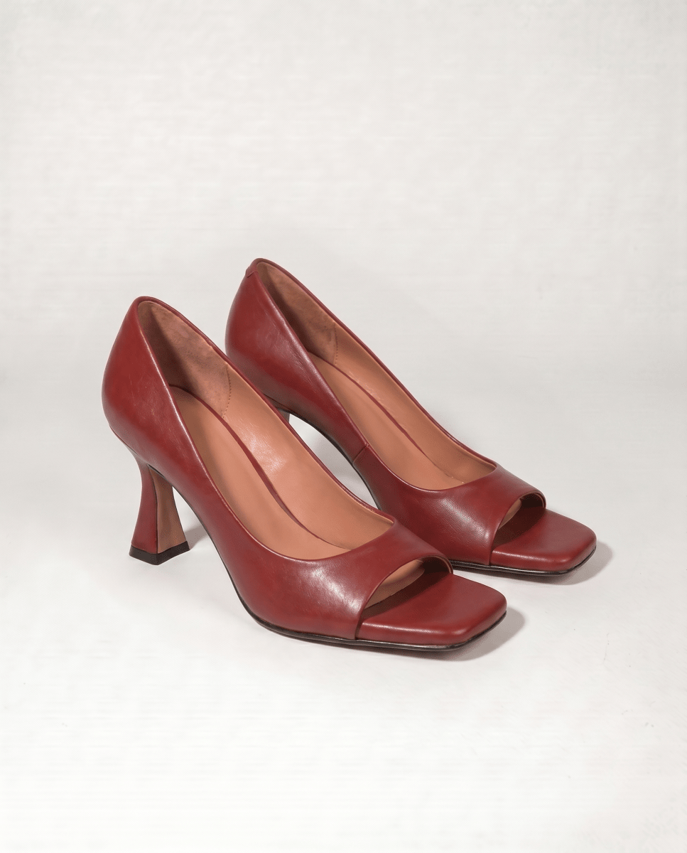 VALENTINA | TACONES DE PUNTERA CUADRADA - Isabel de Sevilla