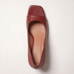 VALENTINA | TACONES DE PUNTERA CUADRADA - Isabel de Sevilla