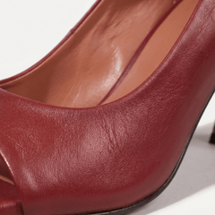 VALENTINA | TACONES DE PUNTERA CUADRADA - Isabel de Sevilla