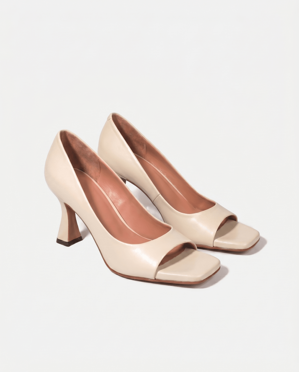VALENTINA | TACONES DE PUNTERA CUADRADA - Isabel de Sevilla