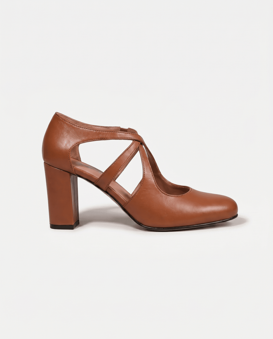 CAMILLE | TACONES DE CUERO ELEGANTES - Isabel de Sevilla