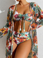 Patricia | Bikini con Cover-Up Floral