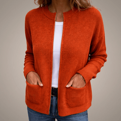 Beatriz | Chaqueta de Punto Sin Botones con Bolsillos - Isabel de Sevilla