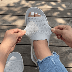 Paloma | Sandalias de Punto Transpirable con Plataforma - Isabel de Sevilla