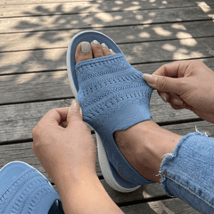 Paloma | Sandalias de Punto Transpirable con Plataforma - Isabel de Sevilla
