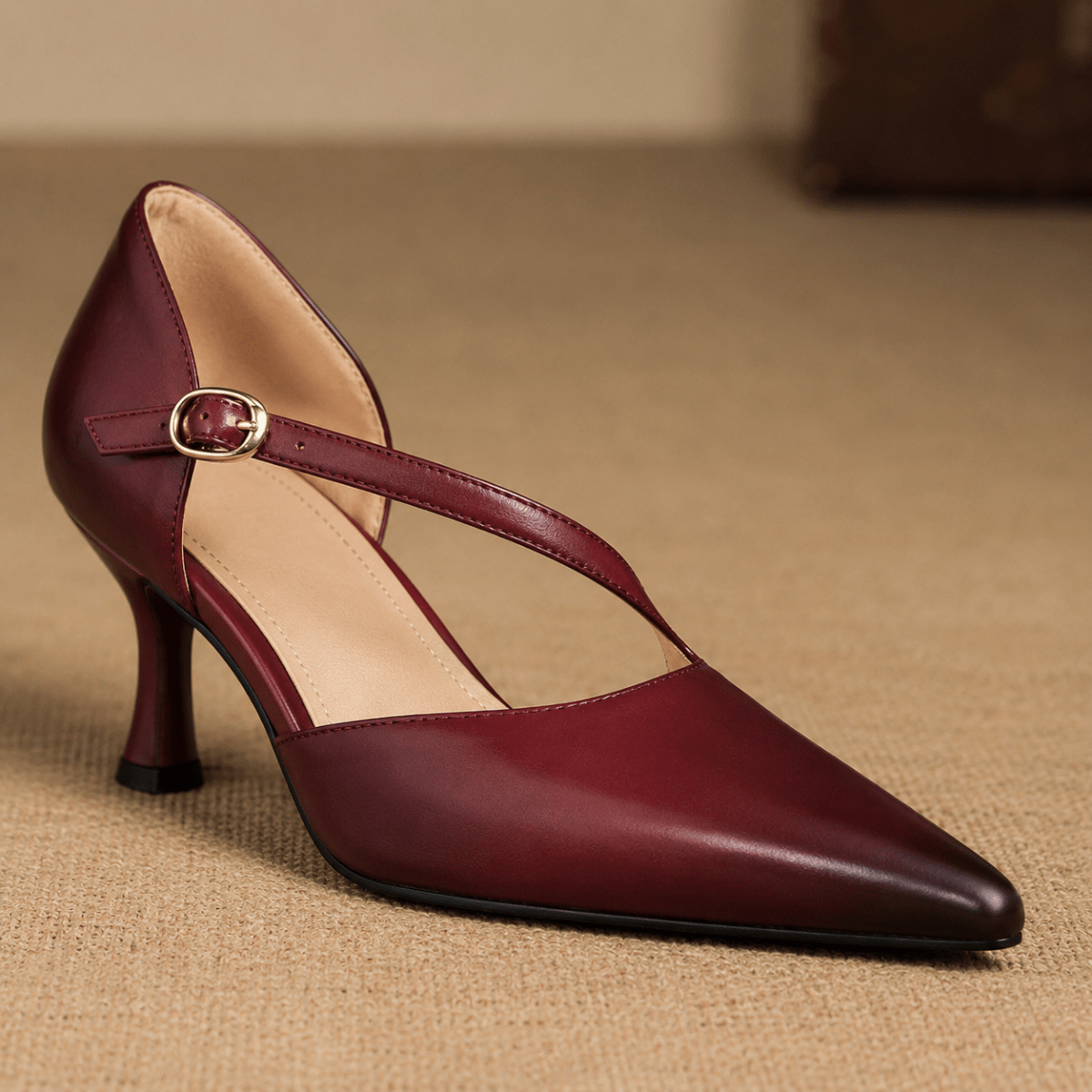 Diana | Elegantes Tacones con Tira Cruzada - Isabel de Sevilla