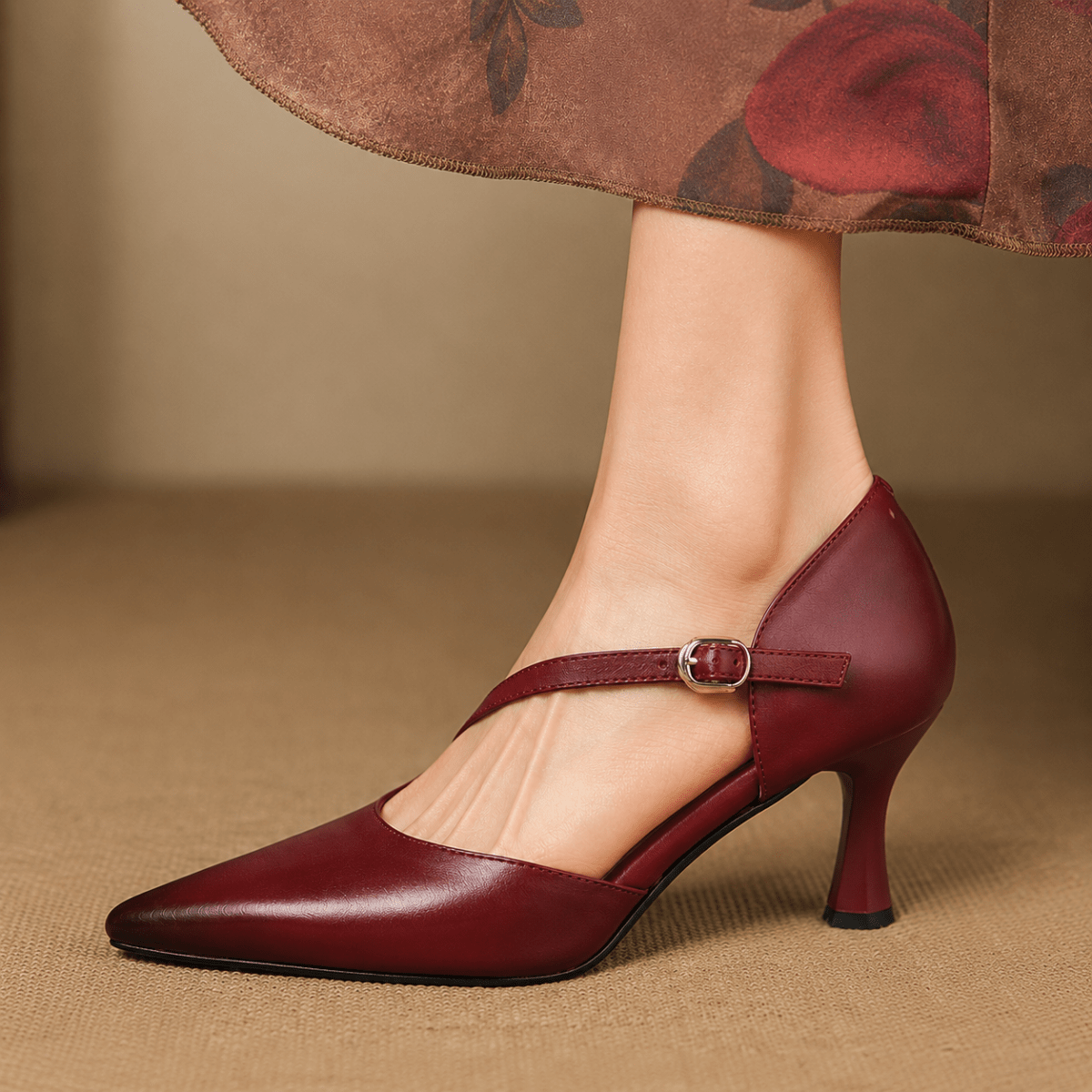 Diana | Elegantes Tacones con Tira Cruzada - Isabel de Sevilla