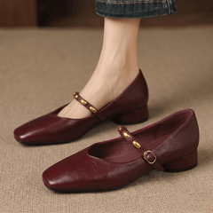 Dahlia | Mary Janes Vintage con Hebilla - Isabel de Sevilla
