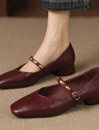 Dahlia | Mary Janes Vintage con Hebilla - Isabel de Sevilla