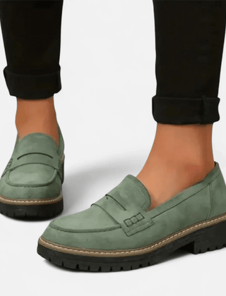 Elena | Mocasines Ortopédicos Premium con Tacón - Isabel de Sevilla