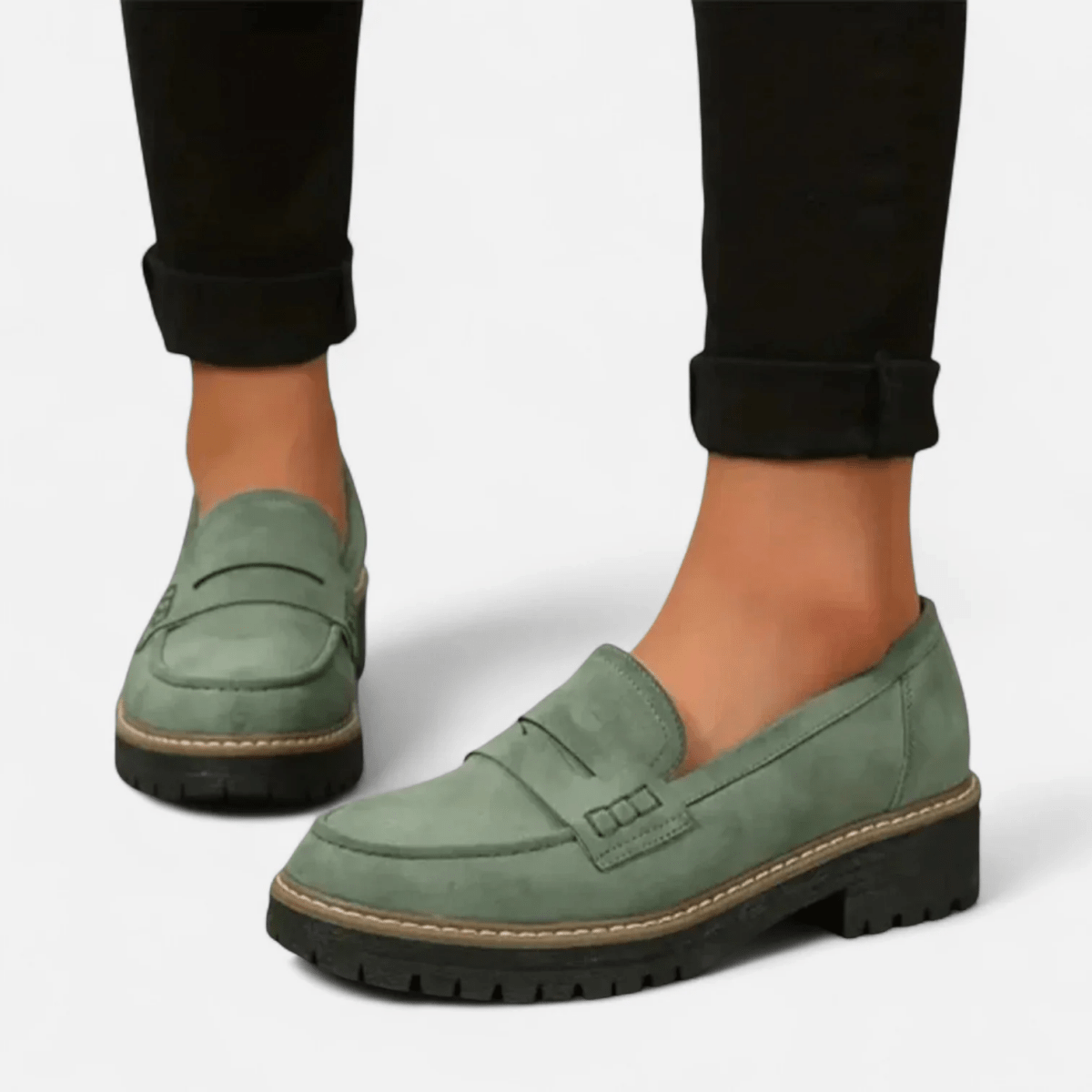 Elena | Mocasines Ortopédicos Premium con Tacón - Isabel de Sevilla