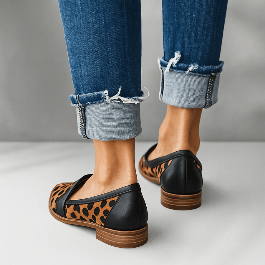 Julia | Mocasines Ortopédicos de Piel con Punta Fina - Isabel de Sevilla