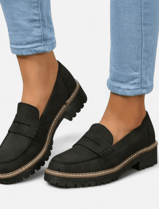 Elena | Mocasines Ortopédicos Premium con Tacón - Isabel de Sevilla