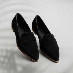 Julia | Mocasines Ortopédicos de Piel con Punta Fina - Isabel de Sevilla