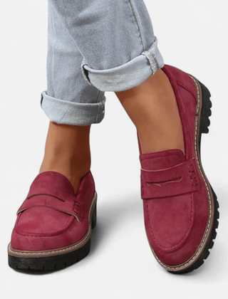 Elena | Mocasines Ortopédicos Premium con Tacón - Isabel de Sevilla