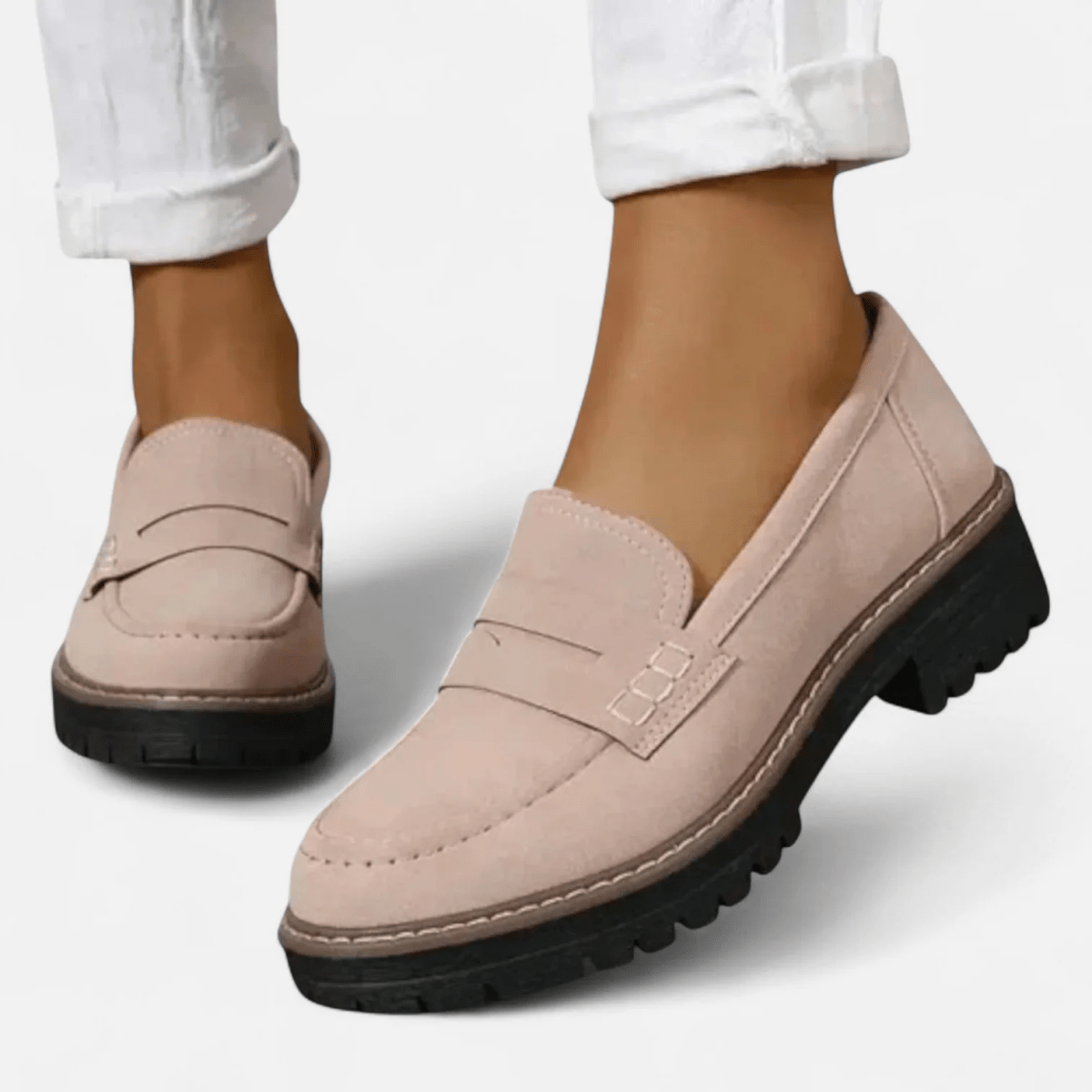 Elena | Mocasines Ortopédicos Premium con Tacón - Isabel de Sevilla