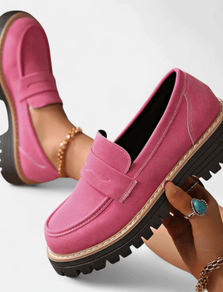 Elena | Mocasines Ortopédicos Premium con Tacón - Isabel de Sevilla