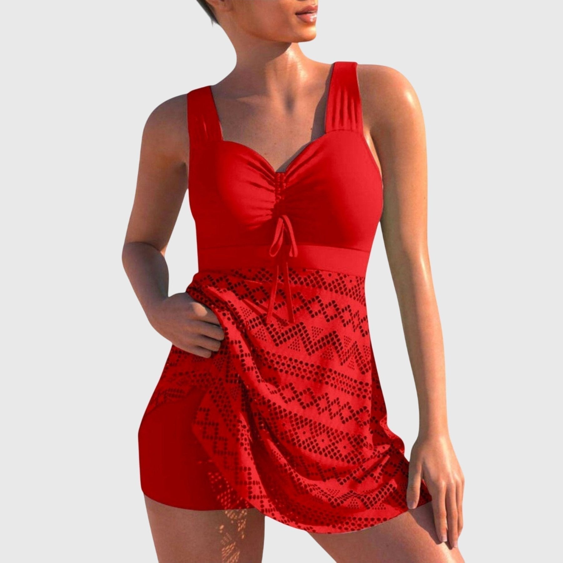 Isabel | Tankini con Falda Ibiza