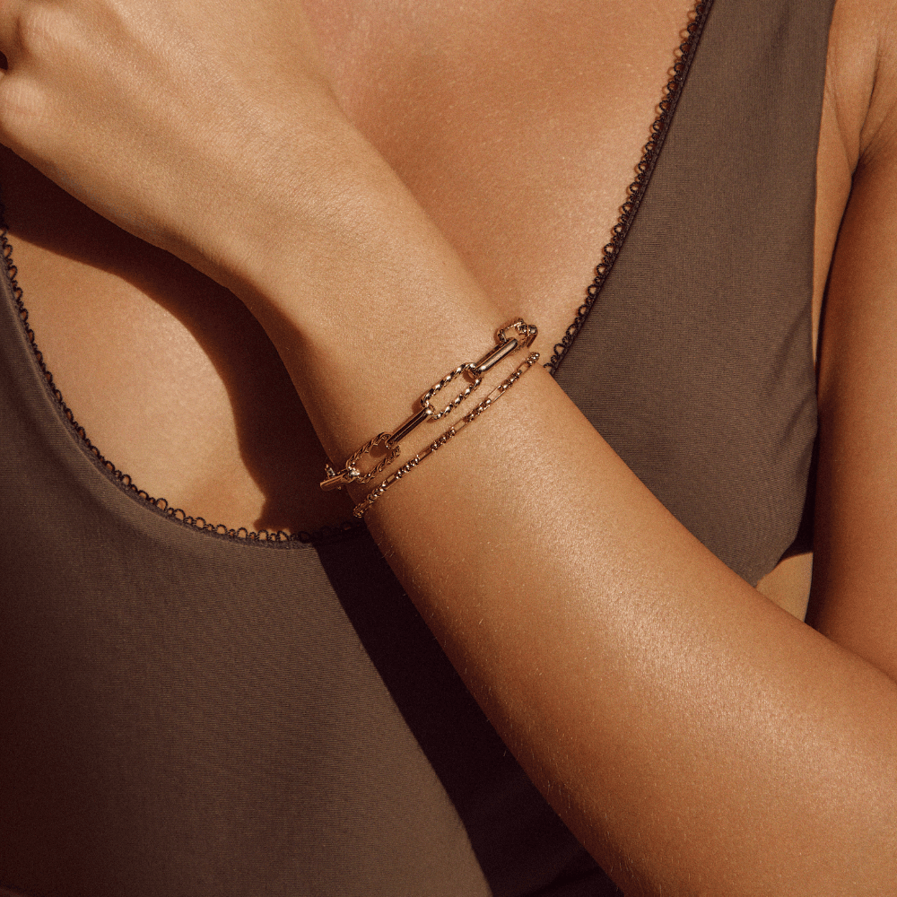 Pulsera Jihan Chunky Chain (16+5 cm) - Isabel de Sevilla