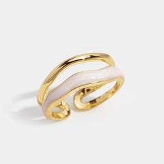 Anillo Ajustable Sahara Gold - Isabel de Sevilla