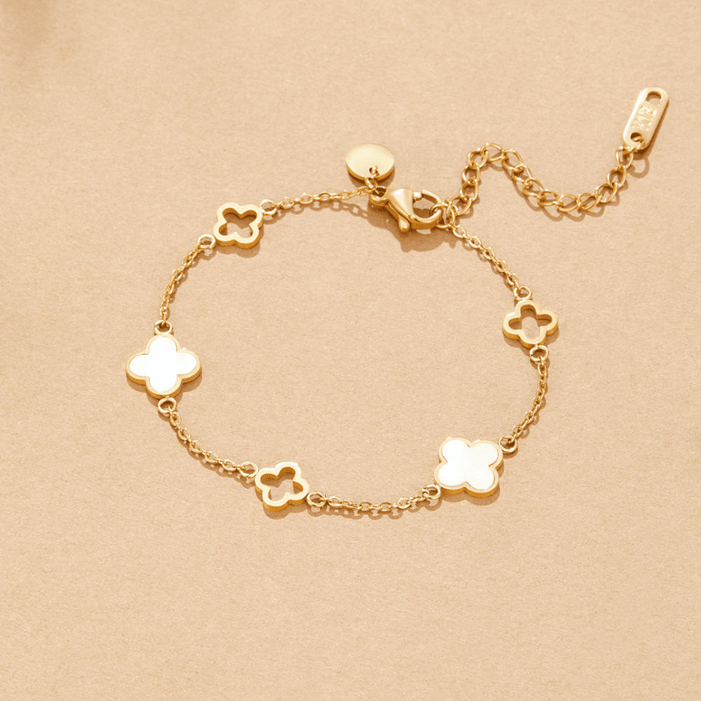 Pulsera Lucia Clover (15,5+4 cm) - Isabel de Sevilla