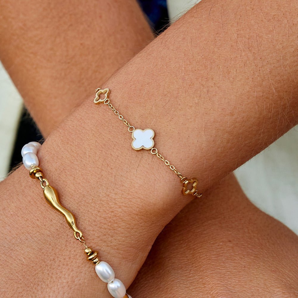 Pulsera Lucia Clover (15,5+4 cm) - Isabel de Sevilla