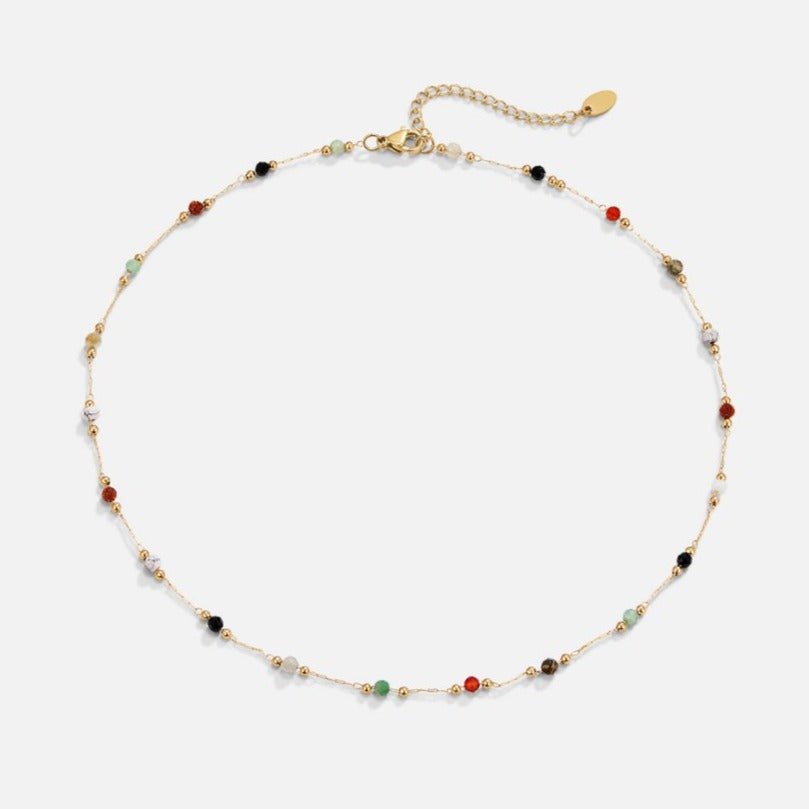 Pulsera Multicapa Layered Stone Beads - Isabel de Sevilla