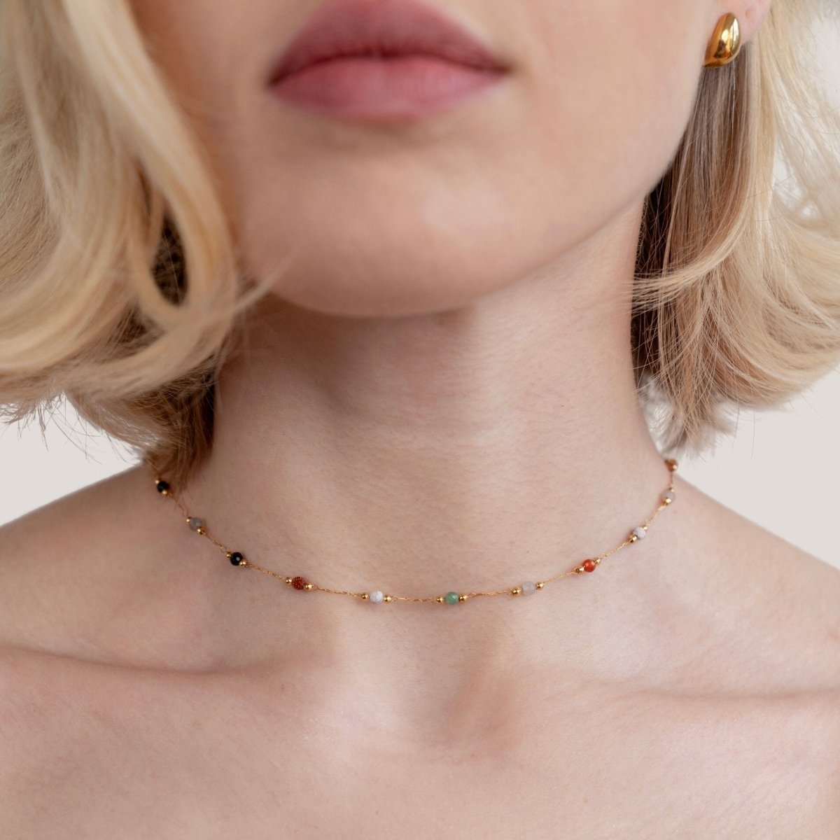 Pulsera Multicapa Layered Stone Beads - Isabel de Sevilla