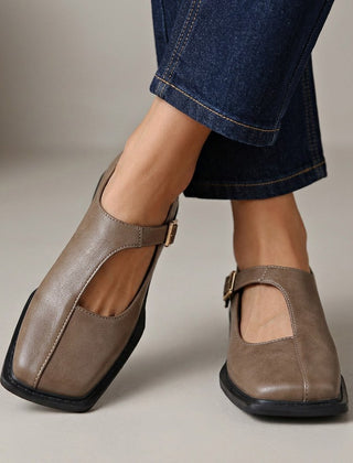 Elspeth | Bailarinas T-Strap Atemporales - Isabel de Sevilla