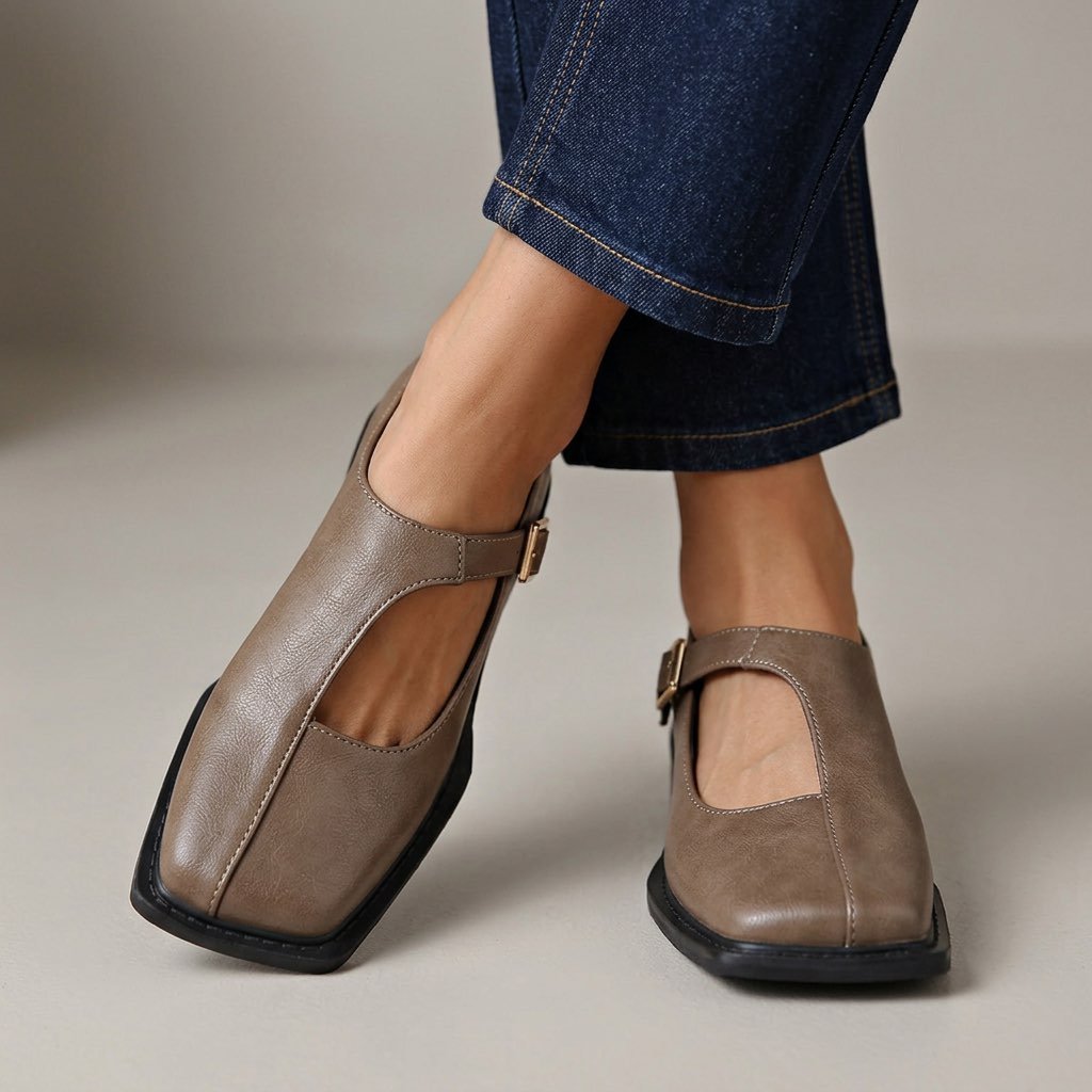Elspeth | Bailarinas T-Strap Atemporales - Isabel de Sevilla