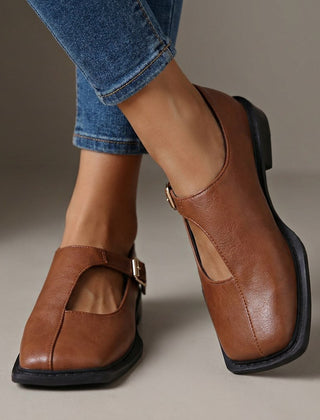 Elspeth | Bailarinas T-Strap Atemporales - Isabel de Sevilla