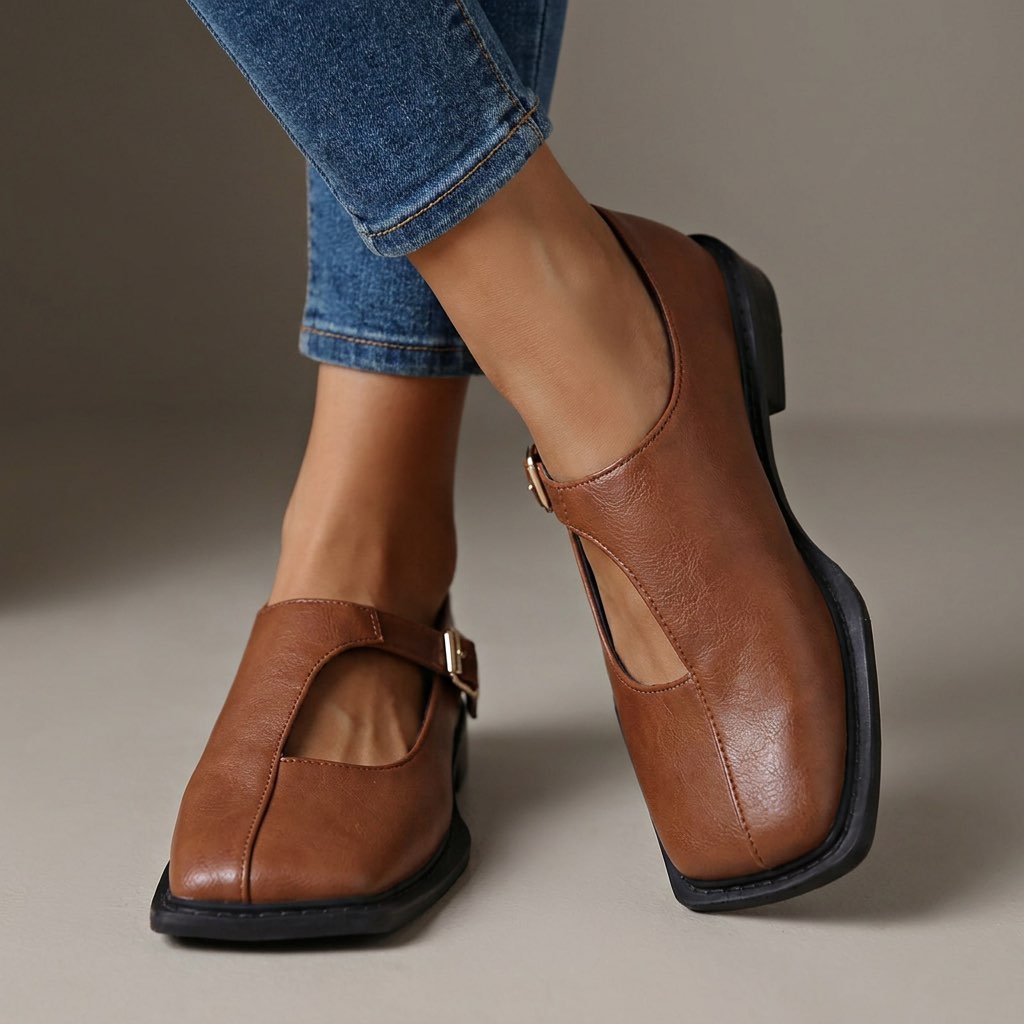 Elspeth | Bailarinas T-Strap Atemporales - Isabel de Sevilla