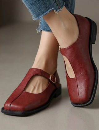 Elspeth | Bailarinas T-Strap Atemporales - Isabel de Sevilla